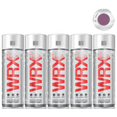 5X WRX Flat Maroon Spray Paint 400ml Spray Paint
